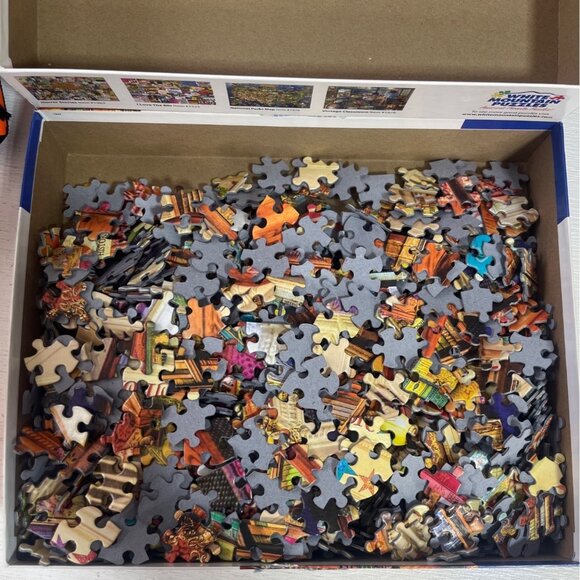 White Mountain Readers Paradise Jigsaw Puzzle 1000 Piece Aimee Stewart - Picture 9 of 9